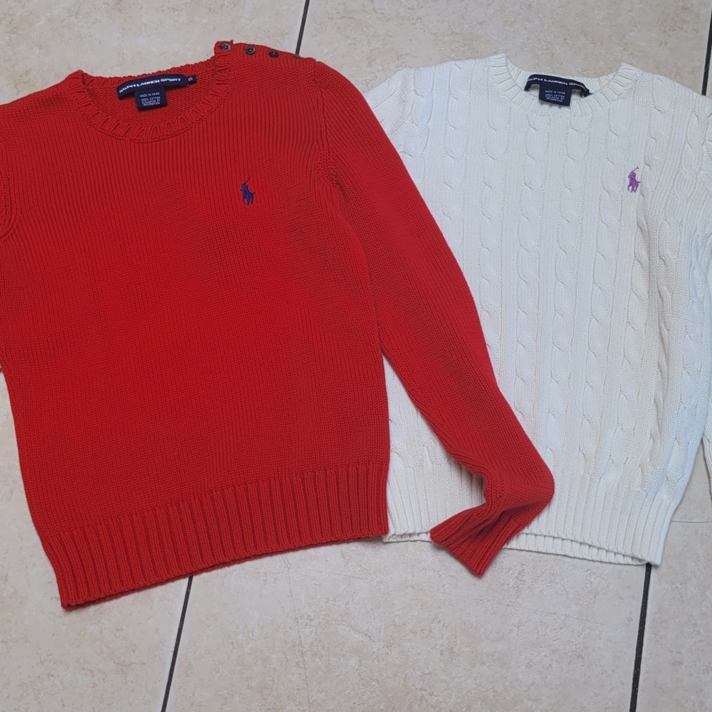 Ralph Lauren Sports Knit Sweaters